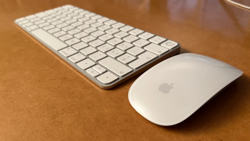 Apple Magic Keyboard with Touch ID and Magic Mouse