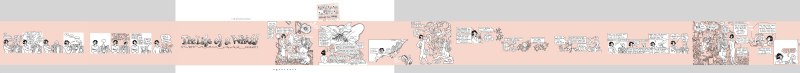 Screenshot of all the slices of this comic